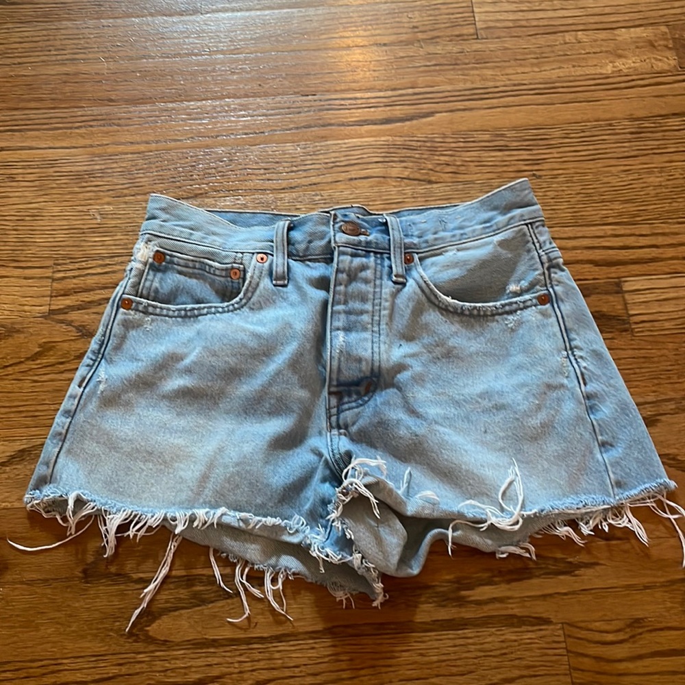 madewell jean shorts